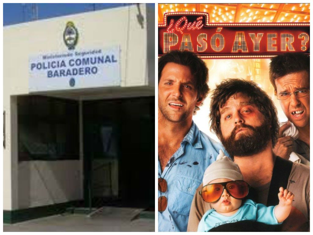 Baradero: Al igual que el film "¿Qué pasó ayer?", apareció sucio, sin el auto y no recuerda qué ocurrió