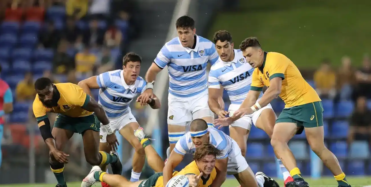 Bautista Delguy, Matías Alemanno, Santiago Carreras y Thomas Gallo. Cuatro que probablemente estén en Santa Fe en un par de meses. Crédito: Prensa UAR.