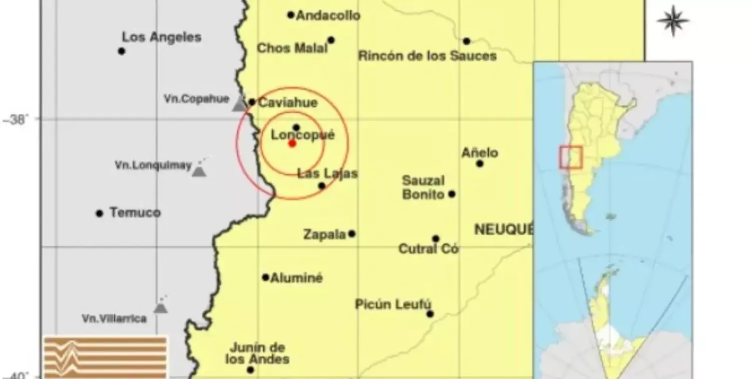 Neuquén fue sacudida por un sismo de 6,5 grados en la escala de Richter