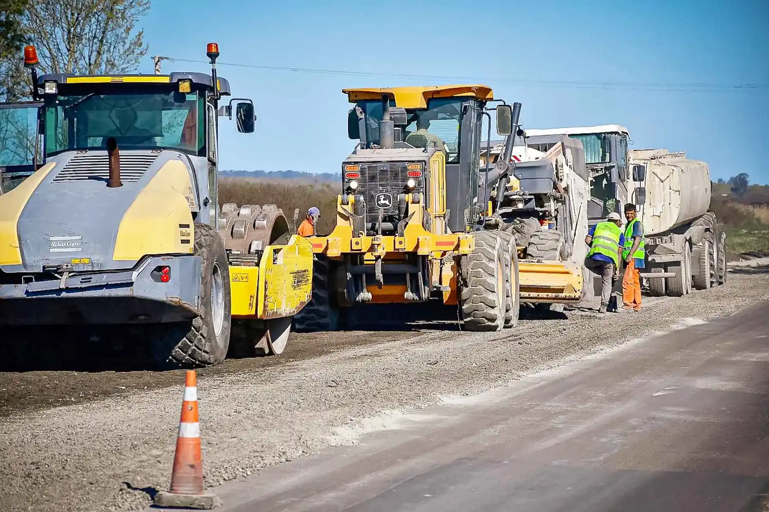 Se reiniciaron las obras de rehabilitación de la ruta provincial Nº 20 en el acceso norte a Gualeguaychú