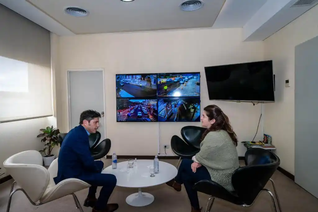 Kicillof y Fernández en Moreno.