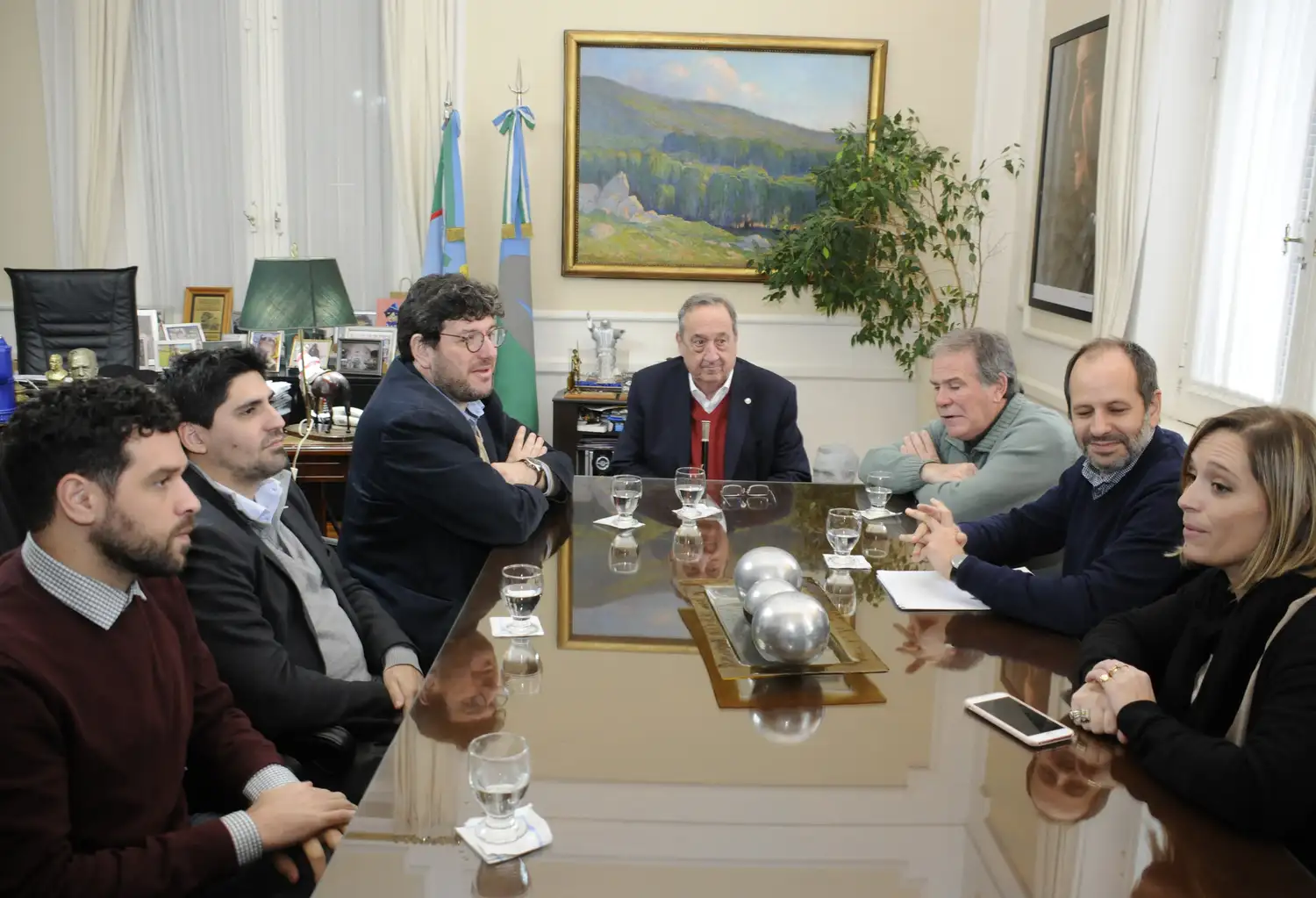 Avelluto aseguró que vendrán integrantes del Ministerio para recorrer el Cervantes
