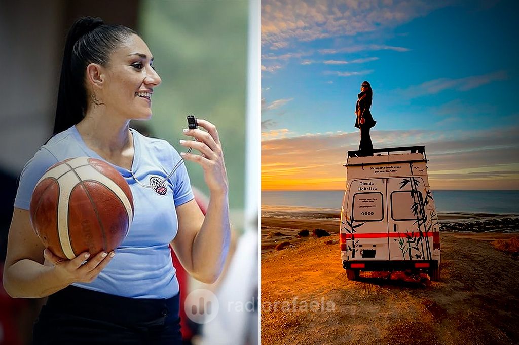 Dejó su carrera como árbitra para recorrer el mundo en su casa rodante: “Es un renacer permanente”