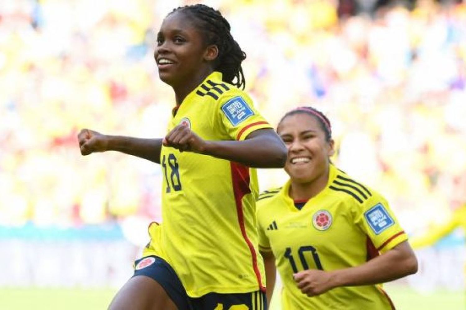 Debut contundente de Colombia en el Mundial