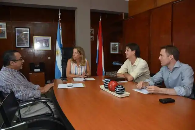 Della Giustina abordó diferentes temas con la Ministra Laura Stratta