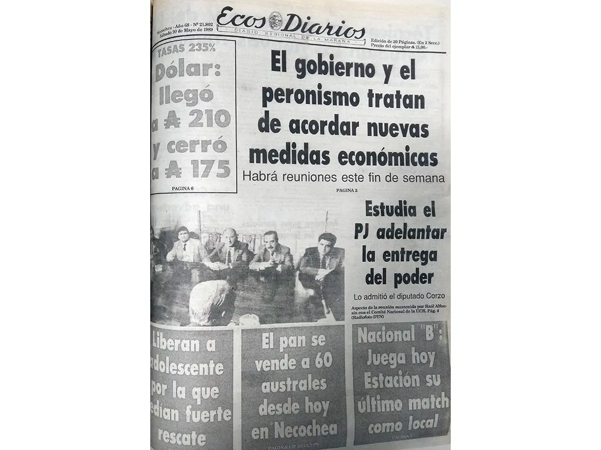Sábado 20 de mayo de 1989