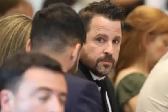 Martín Tetaz en la marcha por el presupuesto universitario