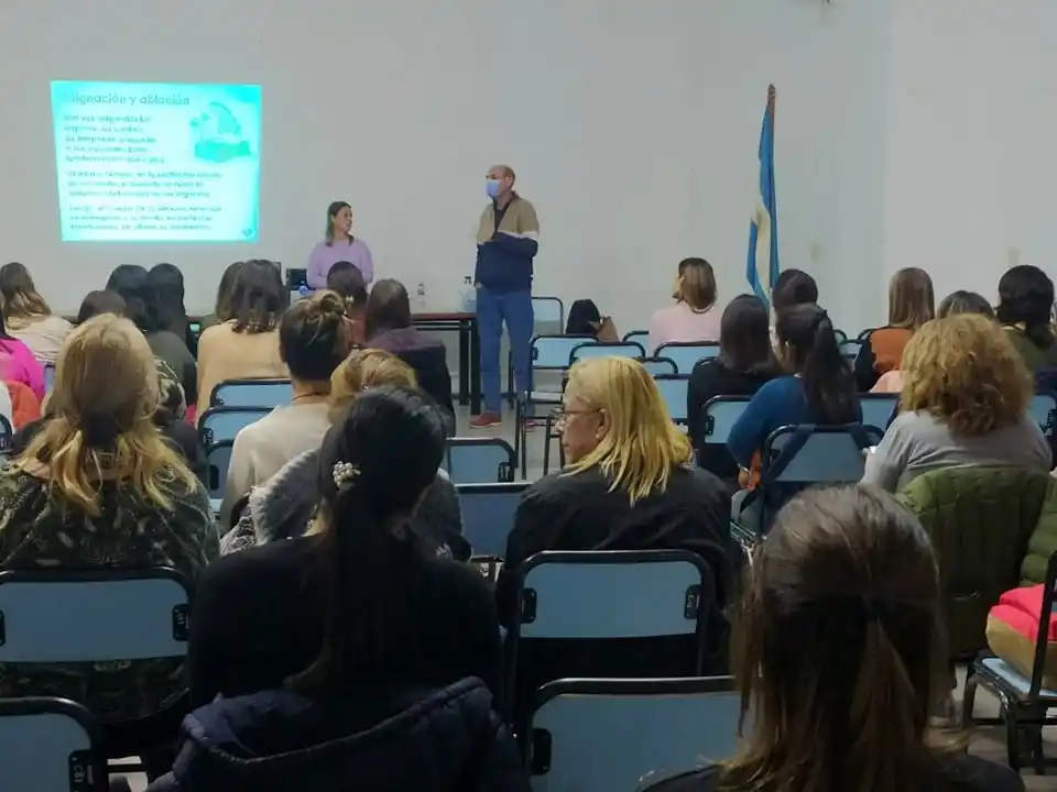 Se desarrolló charla sobre “Donación y trasplante de órganos”