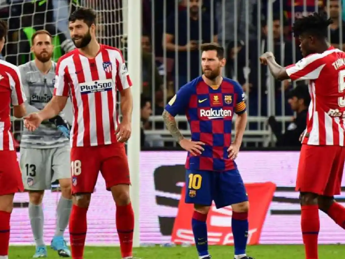 El "Atleti" eliminó al Barcelona y jugará la final de la Supercopa