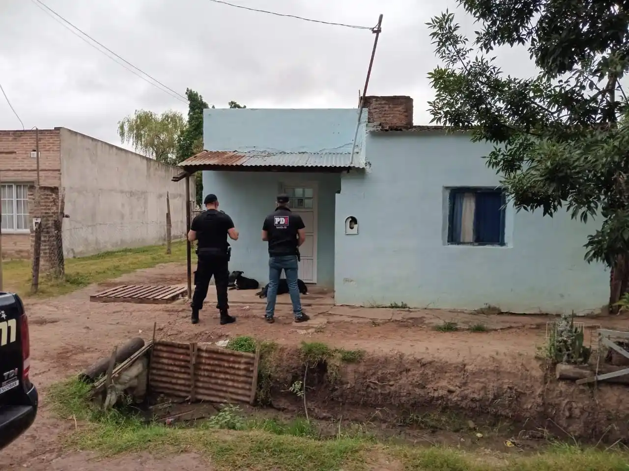 allanamiento droga pdi san justo robo moto nelson - 1