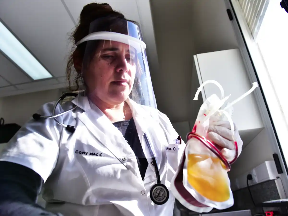 La donación de plasma de personas recuperadas ya se aplica en 8 provincias