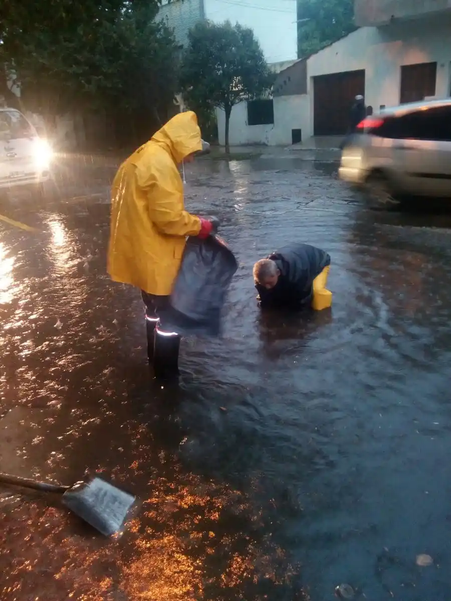 Mar del Plata: Evacuados por las abundantes lluvias