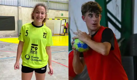 Handball: dos necochenses en la Pre-Selección Argentina de menores