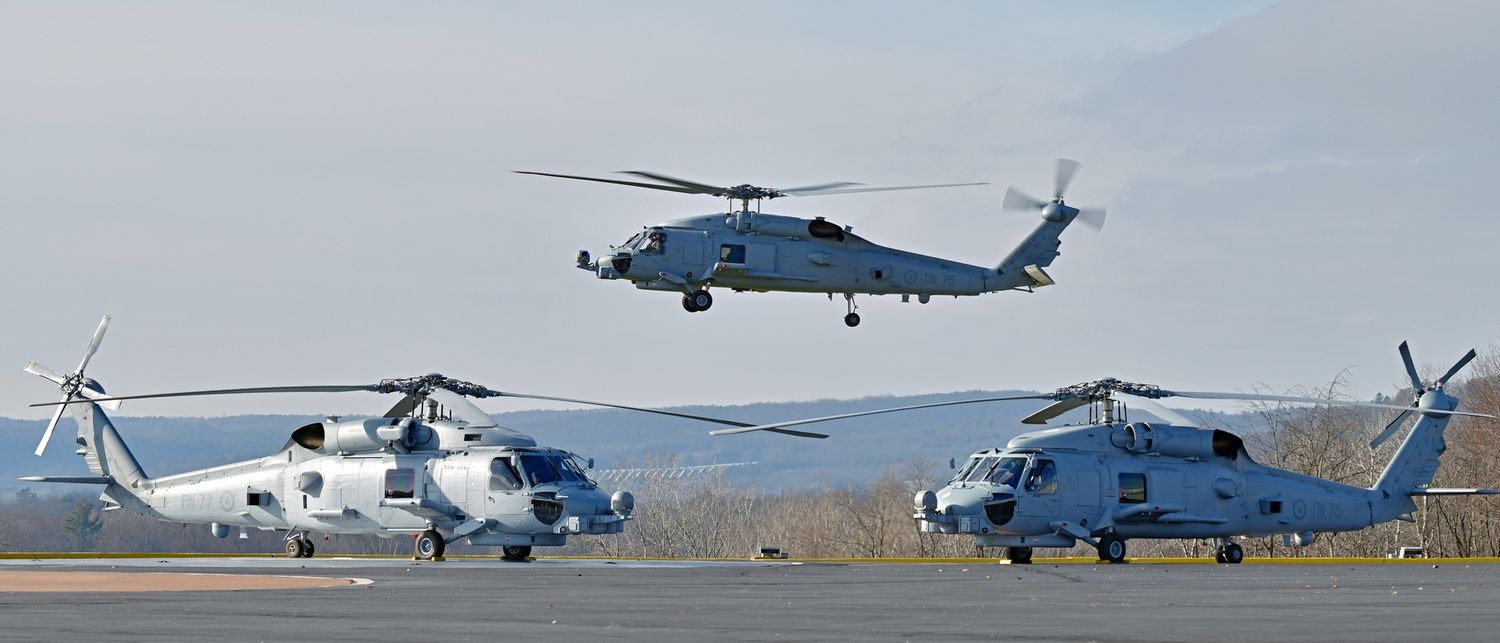 Hellenic Navy near to receive three new MH-60R Seahawk helicopters