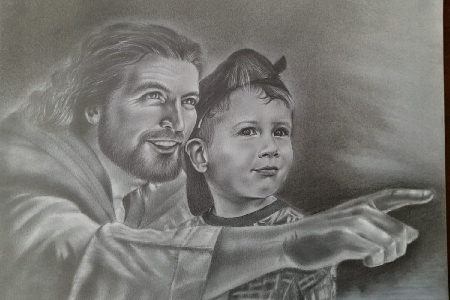 “Quería imaginar a Lucio en el cielo y junto a Dios”