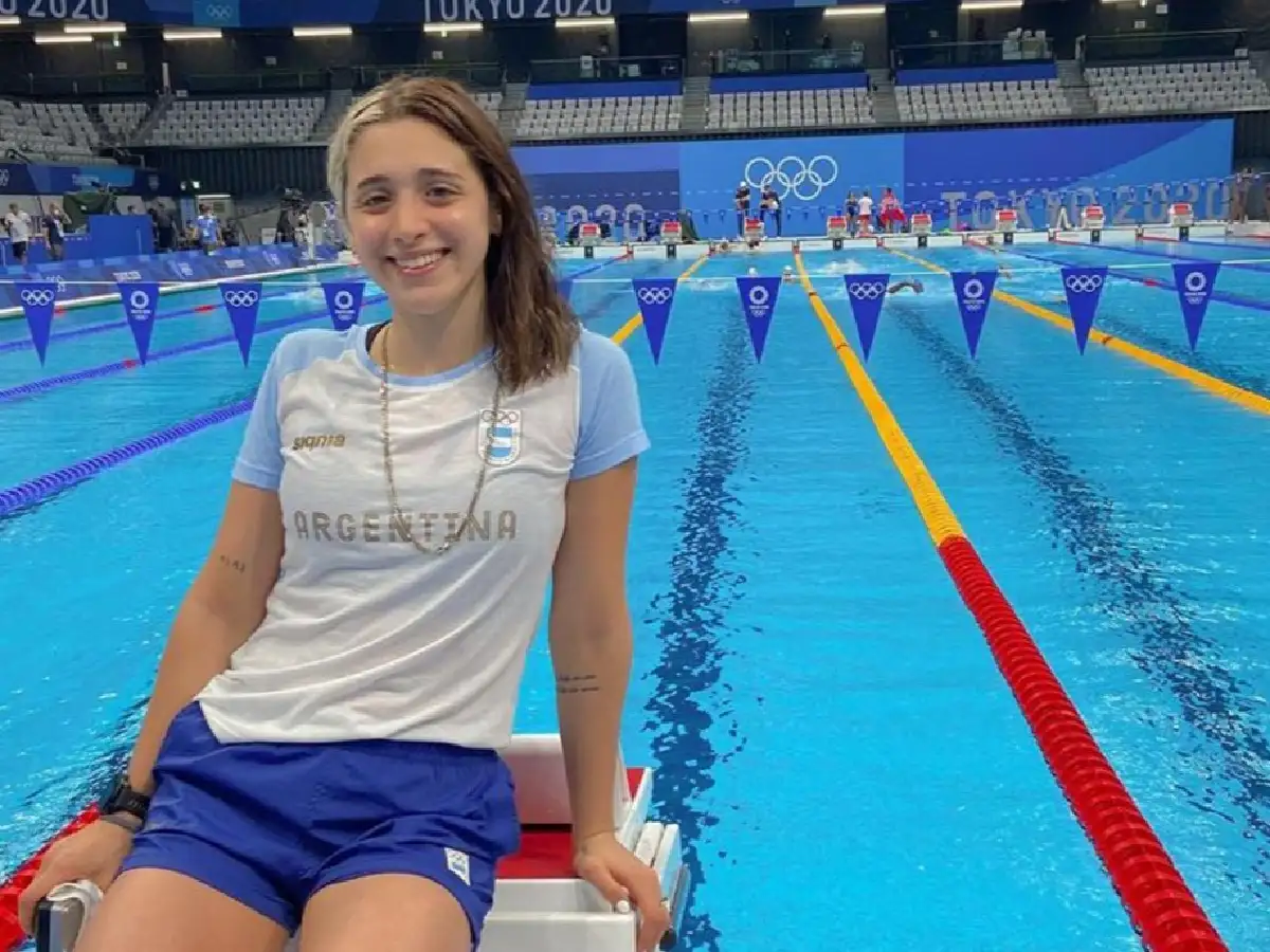 Delfina Pignatiello anunció su retiro de la natación 
