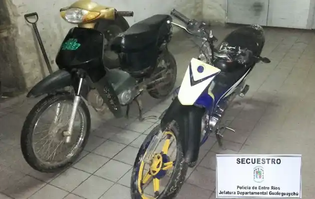 La Comisaría de Carbó secuestró dos motos