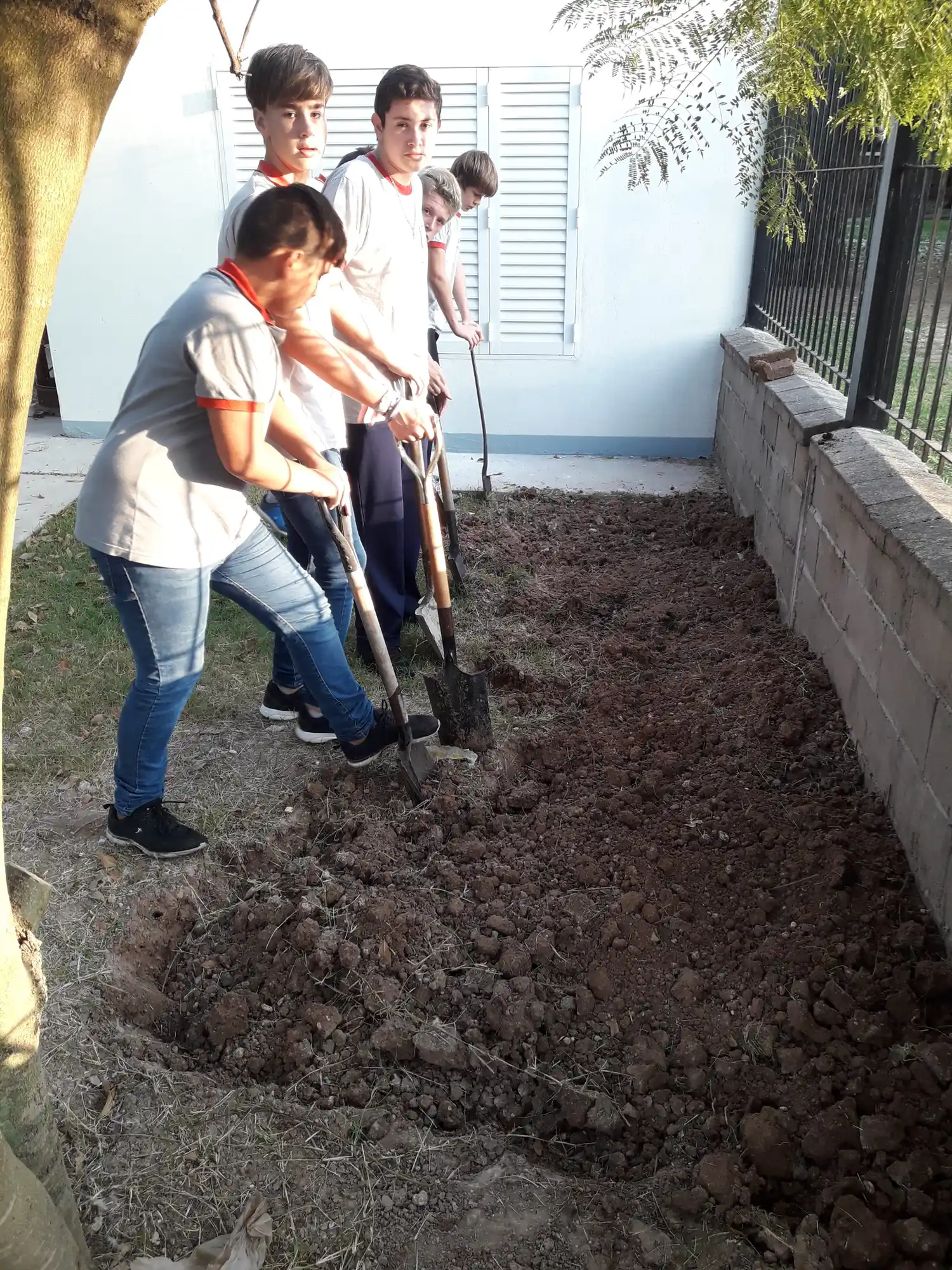 Auge de las huertas escolares: El ICC y la Escuela Técnica tienen sus propias iniciativas y finalidades
