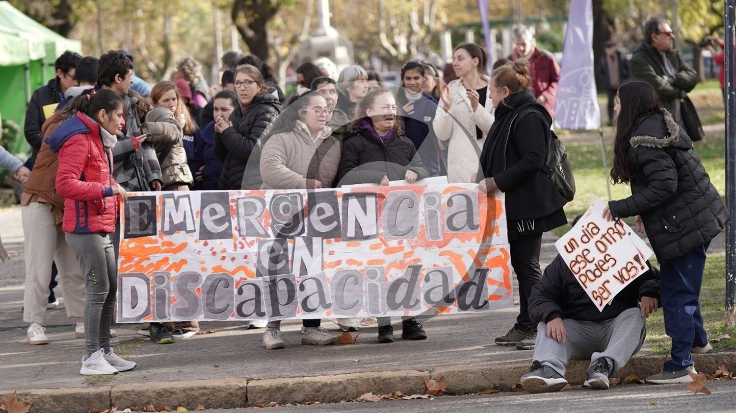 Manifestación por la emergencia en discapacidad