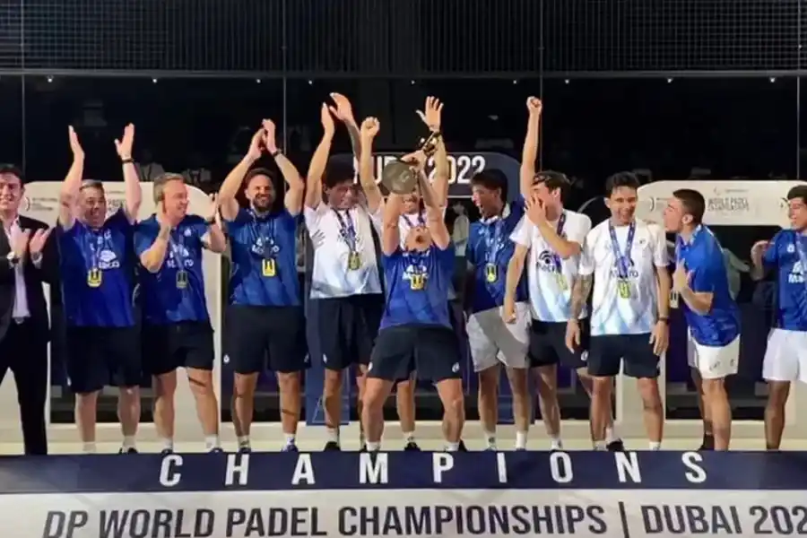 Padel: Argentina se coronó campeona del mundo 