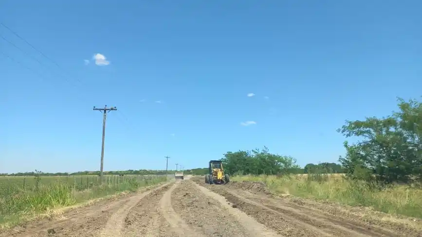 Avanzan las obras en Calderón y suman nuevo móvil para el destacamento