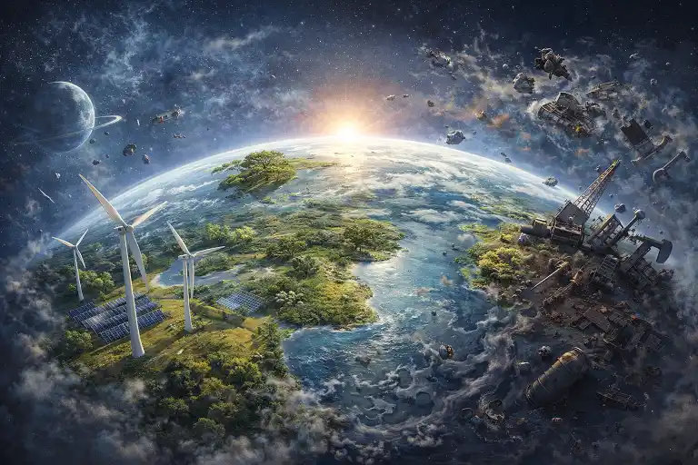 Imaginemos un planeta sin petróleo