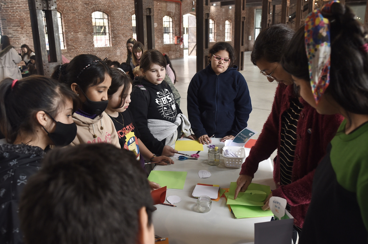 Escuelas de la ciudad se sumaron a conmemorar el Día por la Paz