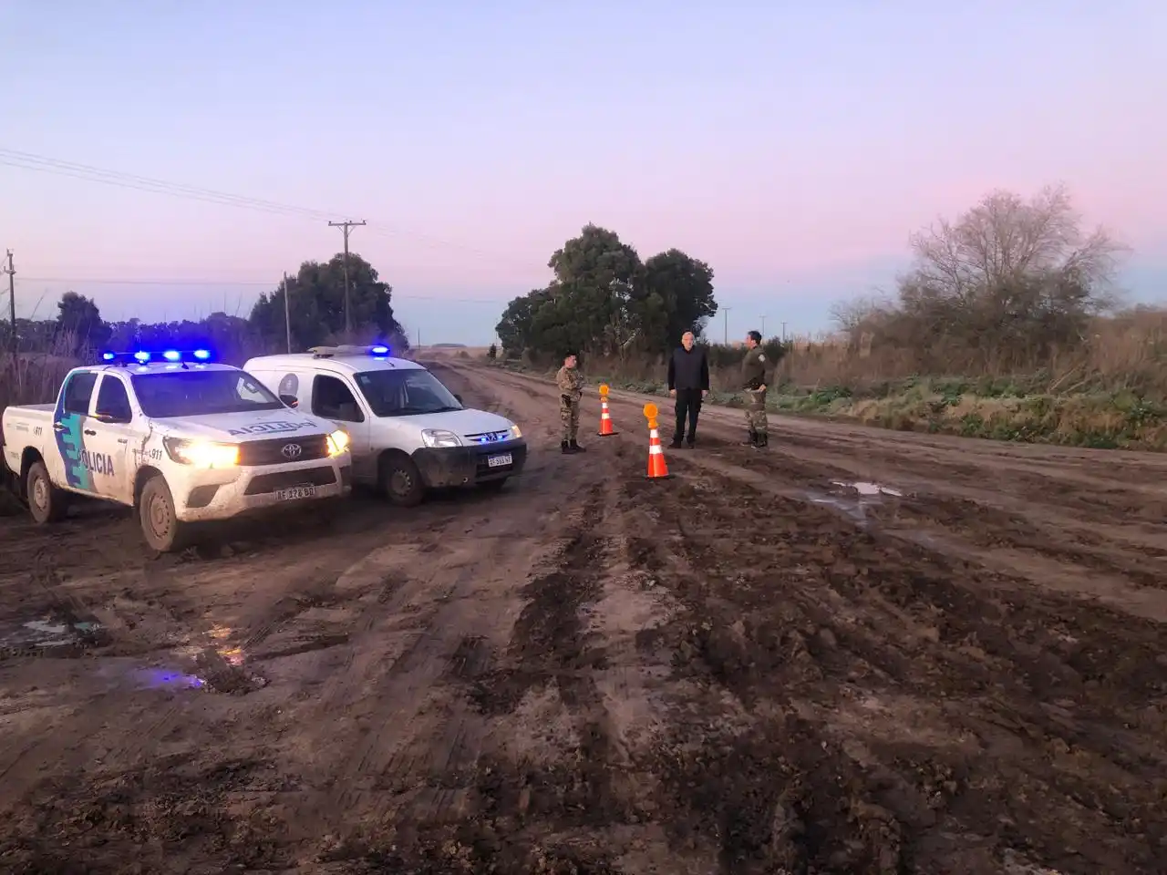 Nuevo operativo de control vehicular en la zona rural de Chascomús