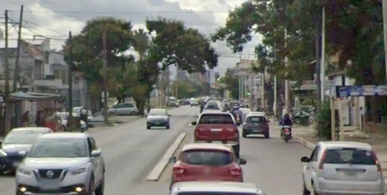 Avenida Maipú, ciudad de Corrientes.