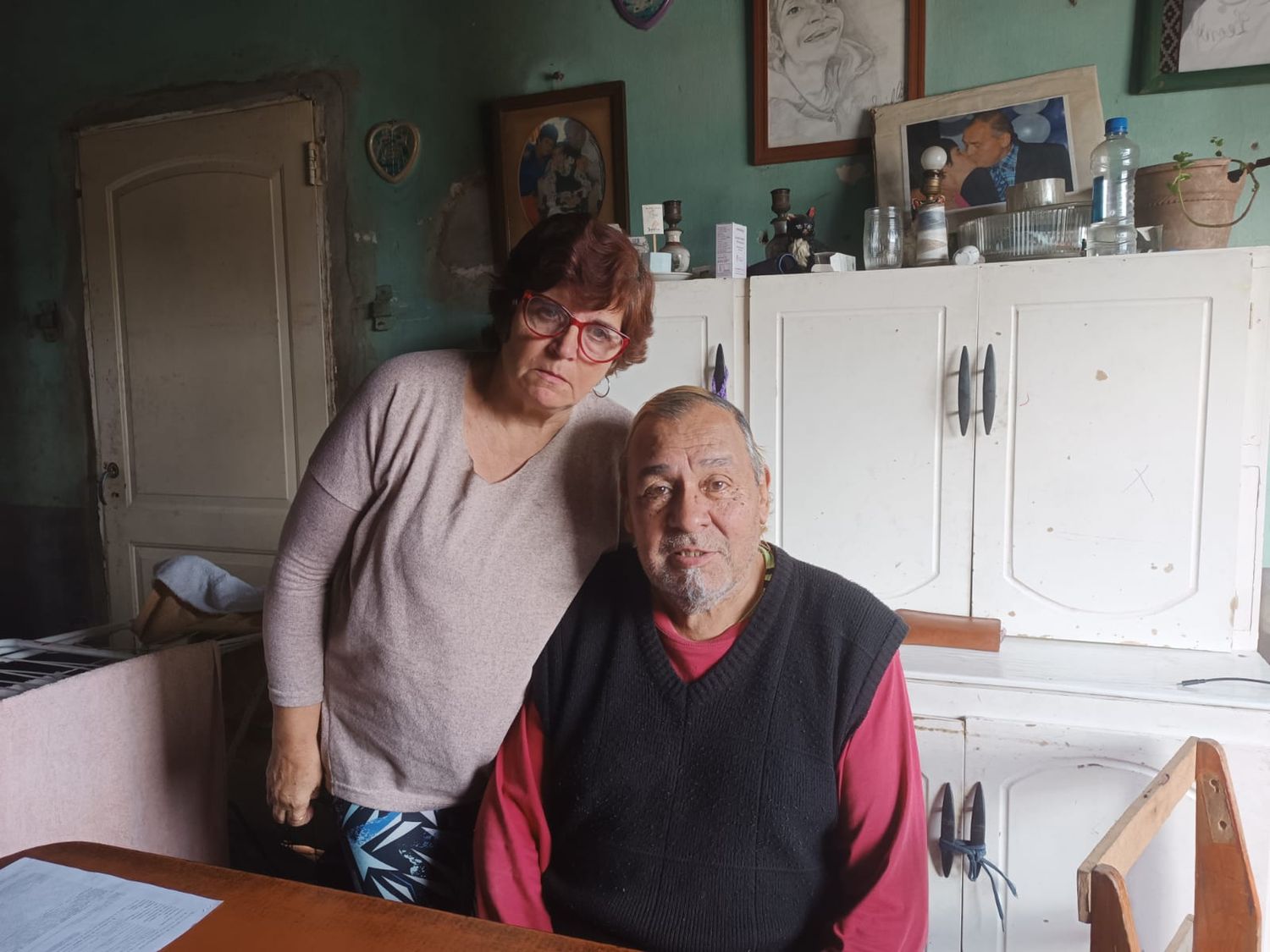 Ángela Acosta y Miguel Gómez, los padres de Magalí.