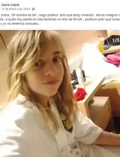 La Justicia encontró el video que muestra la muerte de Milagros, la nena fallecida por un reto de Tik Tok