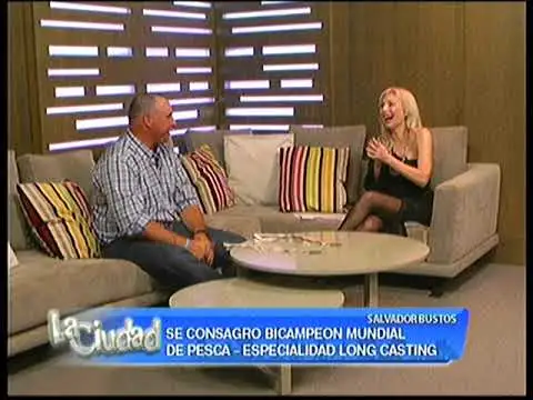 Salvador Bustos, bicampeón mundial de pesca – especialidad long casting