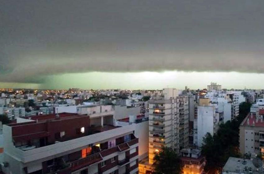 Domingo con tormentas durante la tarde y noche