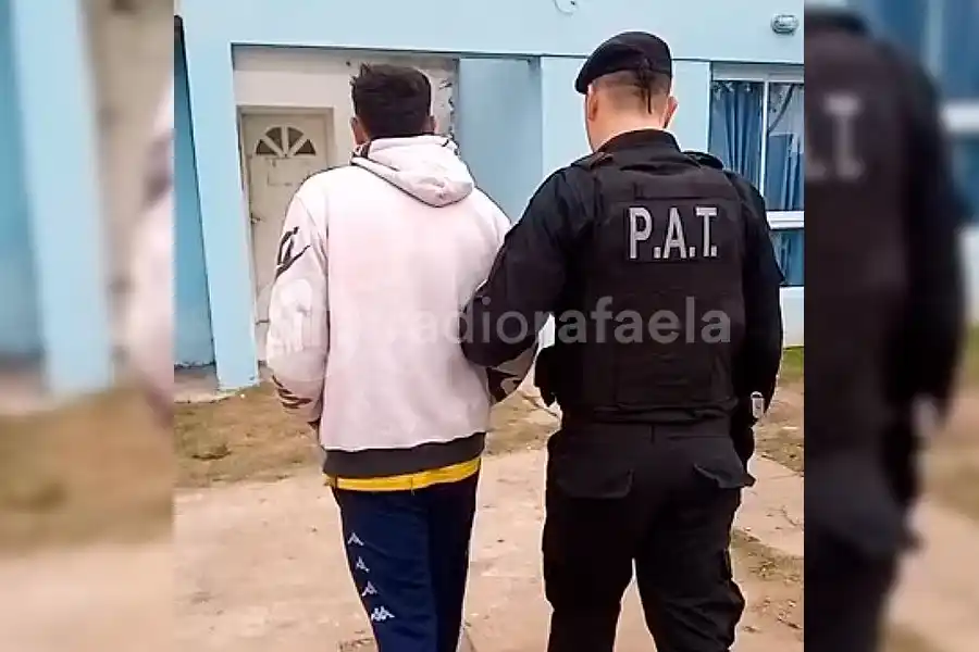 Terminó tras las rejas por incumplir una medida de restricción