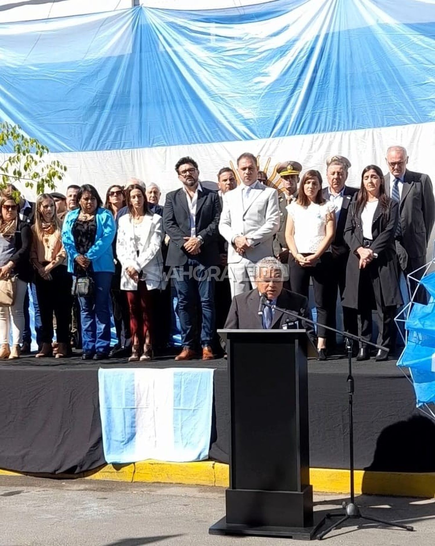 El sentido discurso de uno de los veteranos de Malvinas