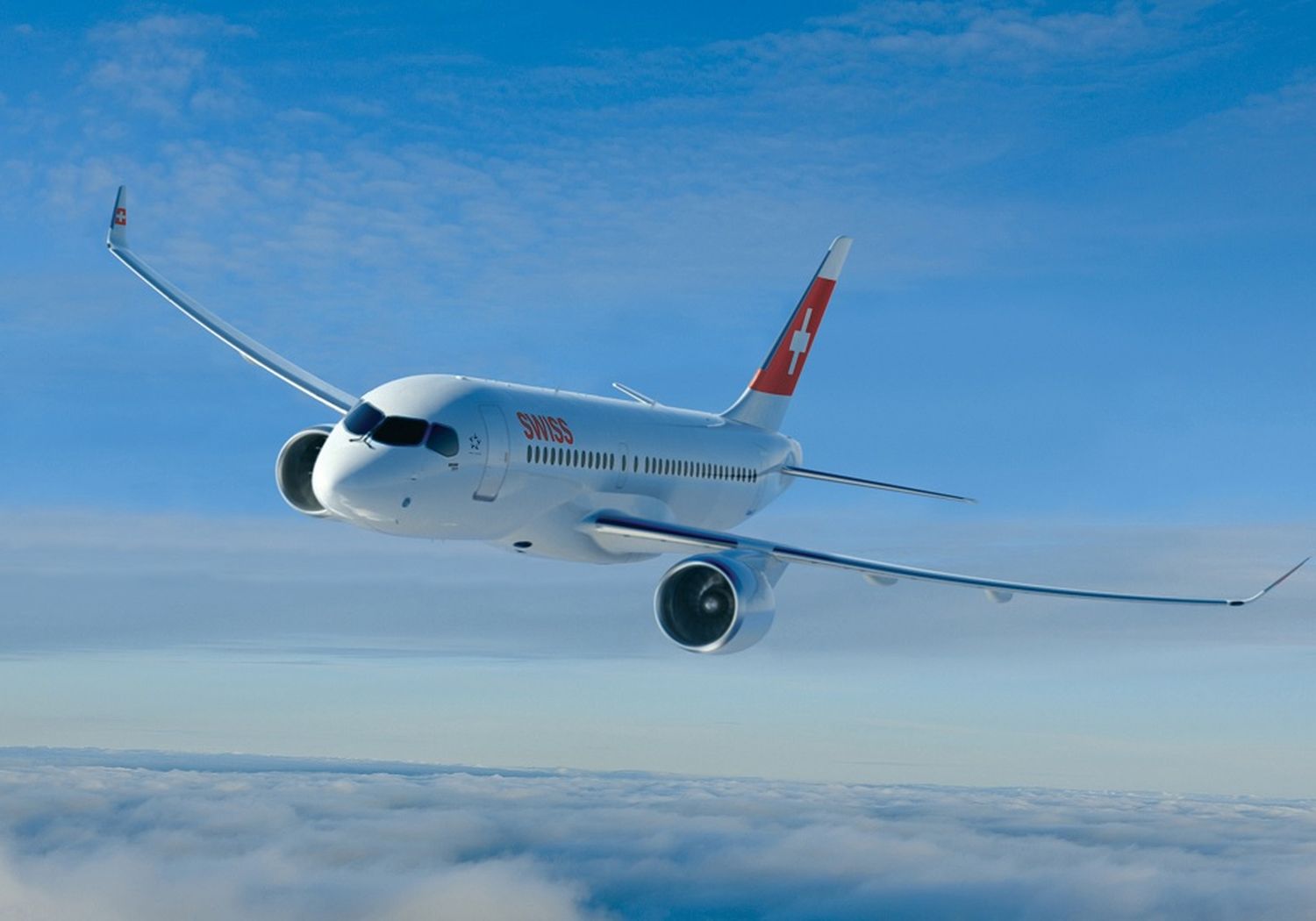 SWISS suspende las operaciones del A220 por problemas de motor