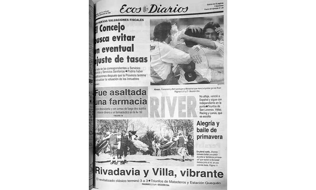Lunes 23 de septiembre de 1996