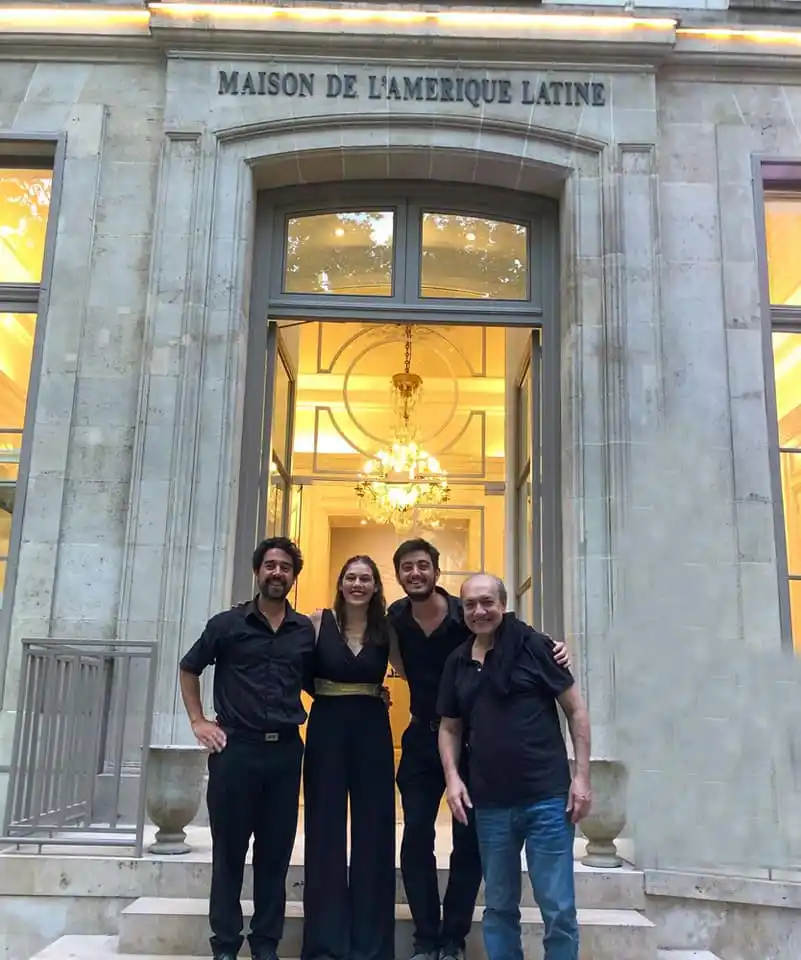 Las Guitarras Gualeyas se reunieron con Rudi Flores