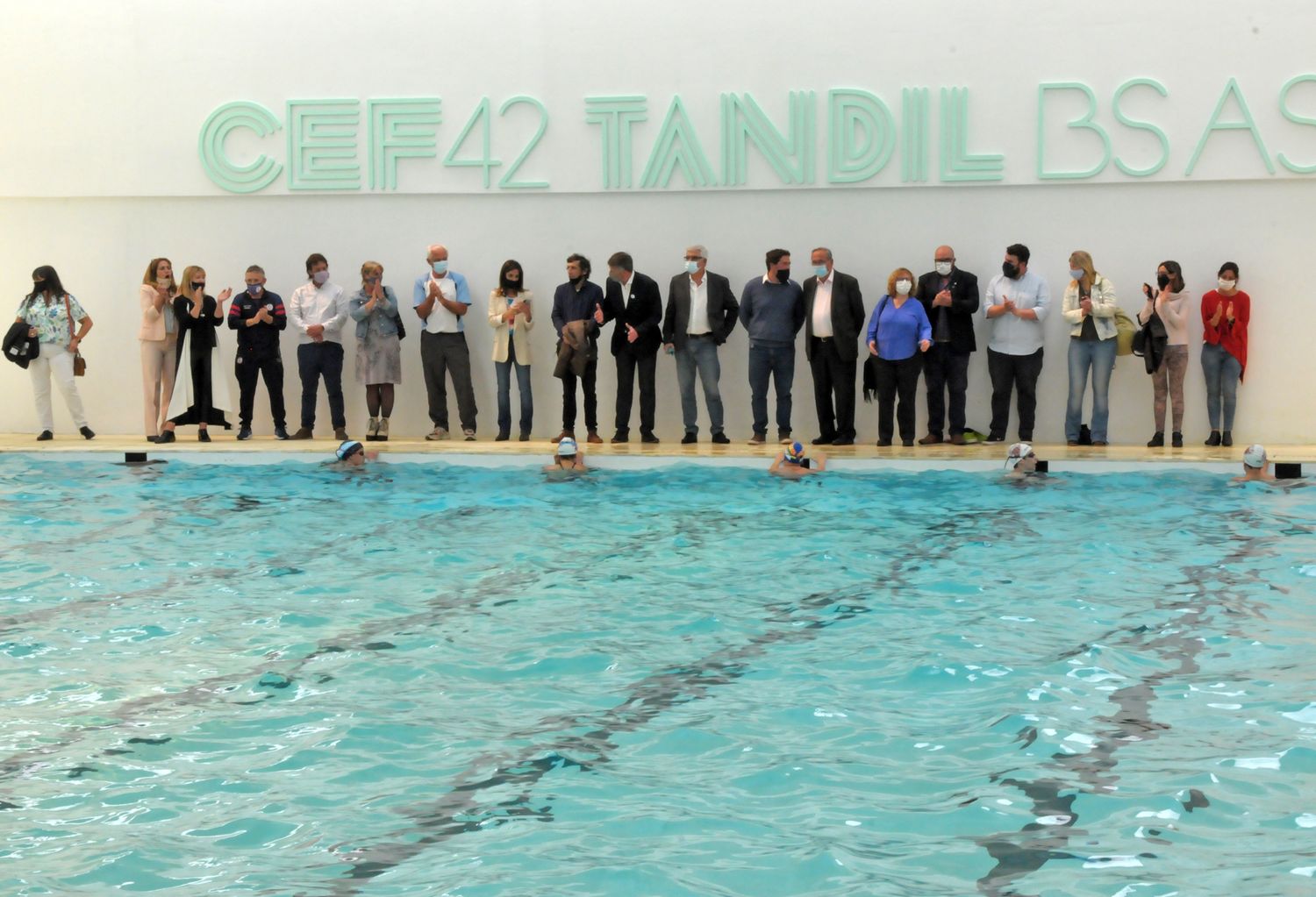 A un año de la inauguración, las piletas del CEF 42 evidencian el deficiente manejo de la obra pública