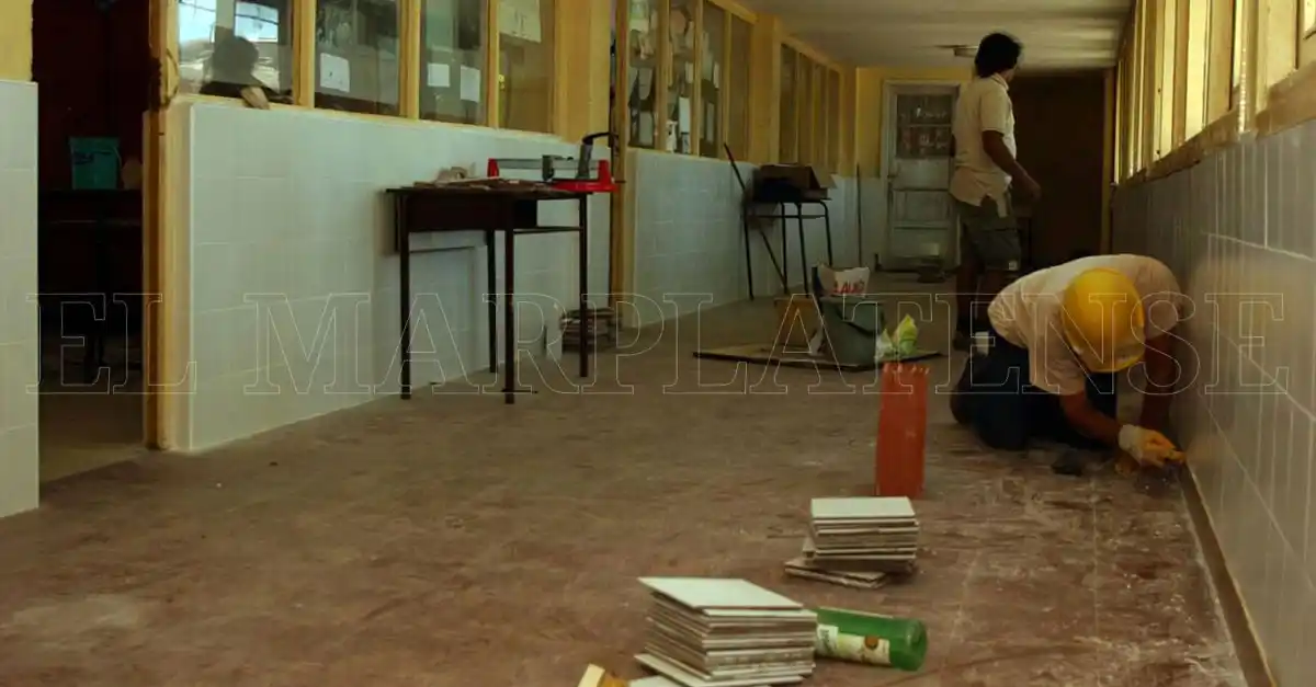 Para el Municipio, el estado edilicio de las escuelas está "8 puntos"