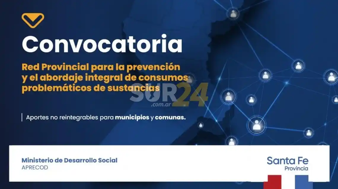 La Provincia convoca a municipios y comunas a presentar proyectos sobre prevención de consumos problemáticos