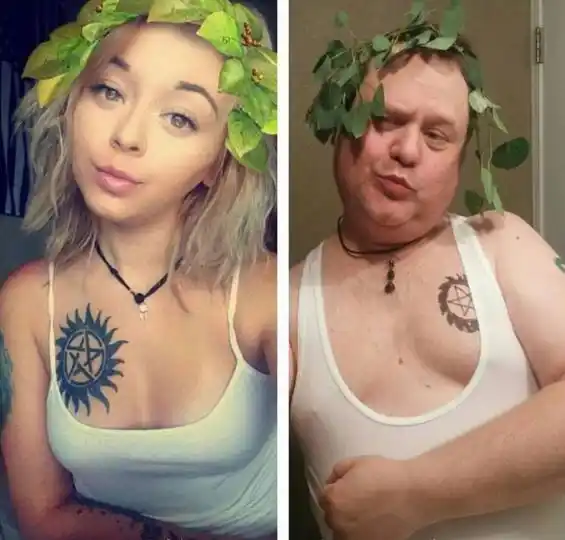 Se hizo famoso en Instagram por imitar las poses sensuales de su hija