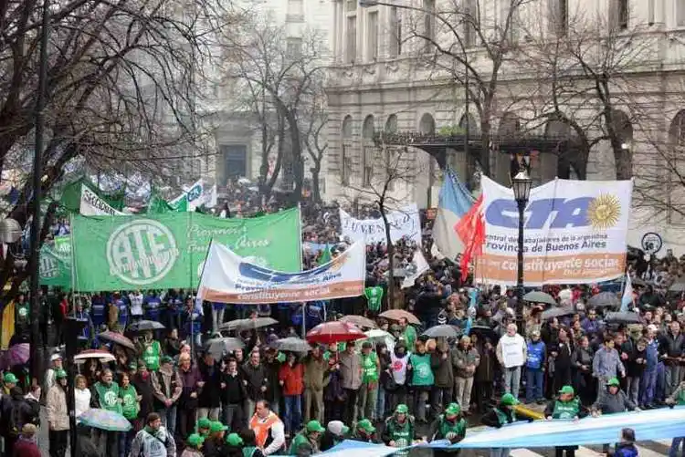Paro de Cicop, ATE y docentes bonaerenses