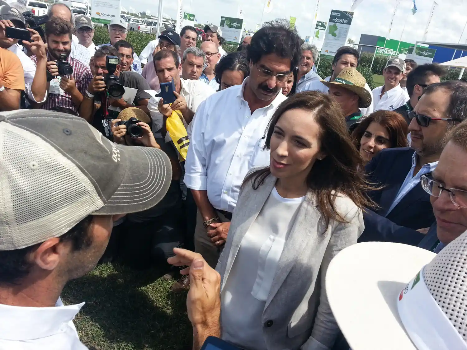 El paso de Vidal por Expoagro 2016