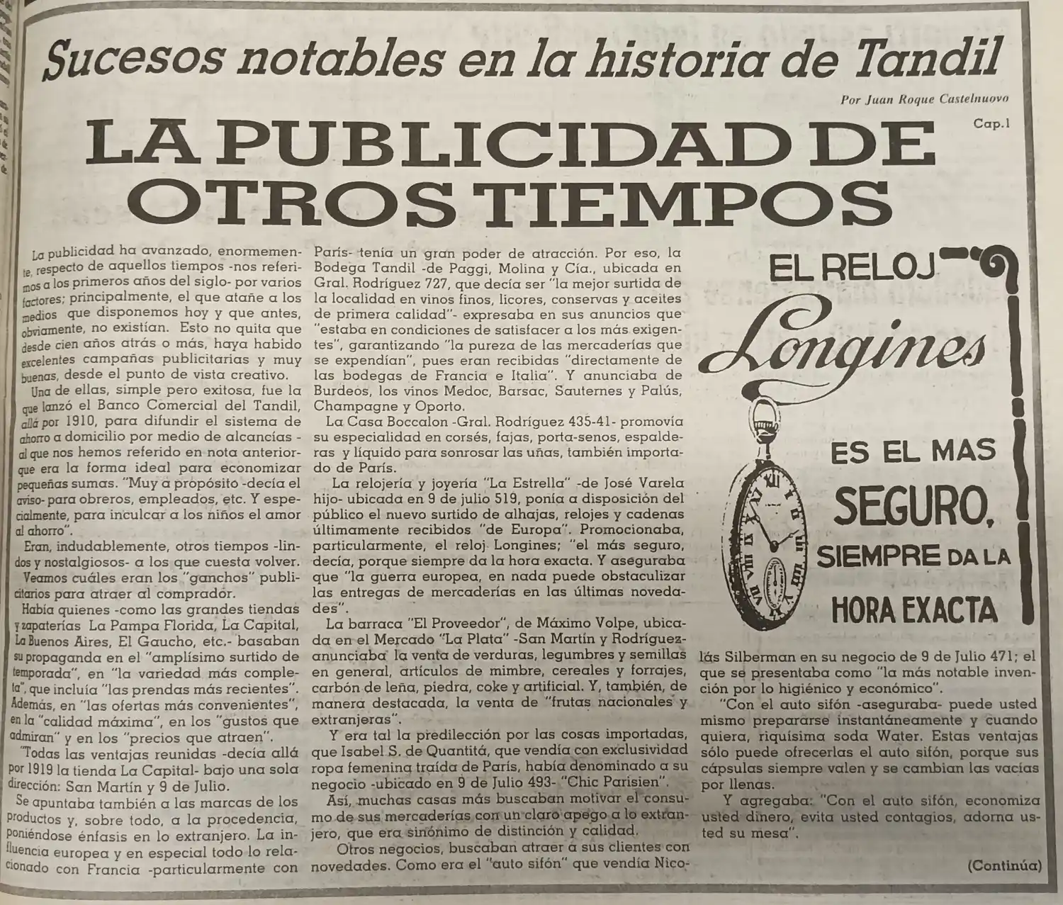 La publicidad de otros tiempos - Capítulo 1.