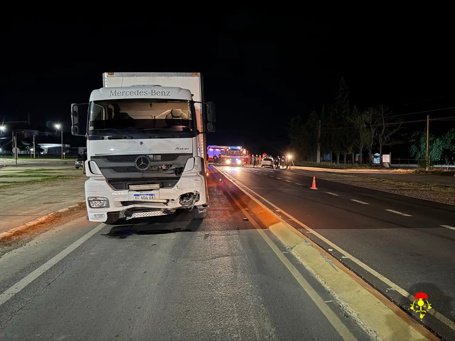 Grave accidente en Crespo