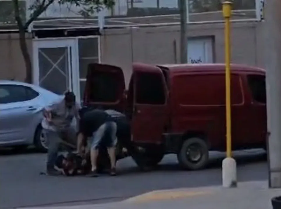 Todo quedó filmado.