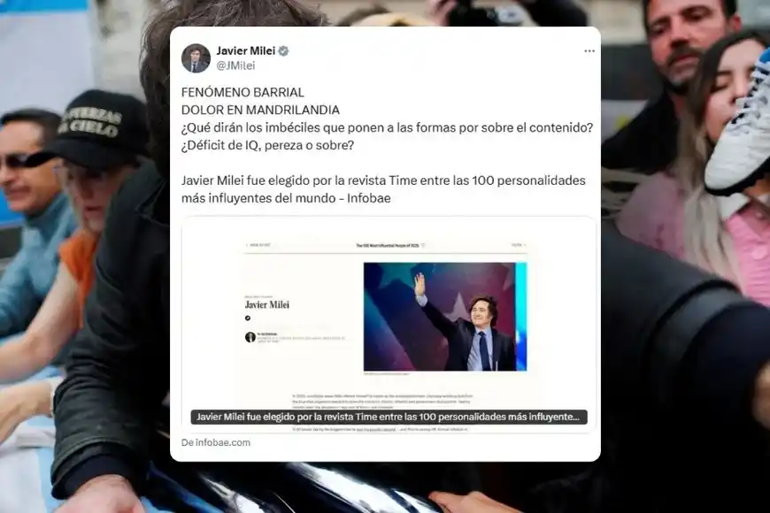 twitt javier milei