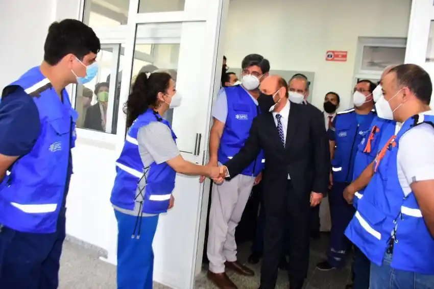 Se inauguró el centro de salud del barrio Bernardino Rivadavia