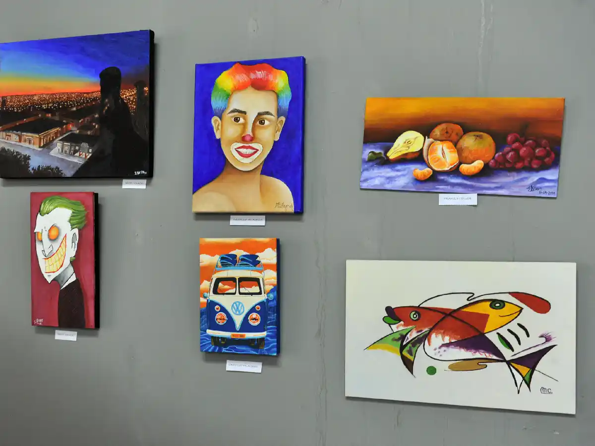 Continúa la muestra anual del Taller de Artes Visuales